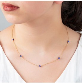 Resim Asyakuyumculuk Nazar Boncuklu Kolye 