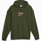 Resim DOWNTOWN Erkek Logolu Kapüşonlu Sweatshirt 