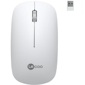 Resim Lenovo Lecoo USB Optik Kablosuz Mouse Beyaz WS214-B 