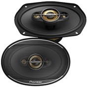 Resim Pioneer Ts-a6978s Oval Hoparlör 650 Watt Max Power Oto Hoparlör 2 Li Takım 