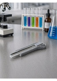 Resim Metal Maket Bıçağı - Falçata Ayarlı - Tam Metal Gövde 