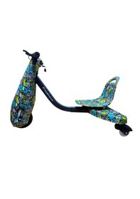 Resim Ryder Star Drift Car Drift Scooter Elektrikli Kaykay Hoverboard Dirift Kar Bluetooth Hoparlörlü Led Işıklı RS-R1 Alphabet Grafiti 