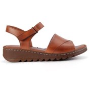 Resim MARİNE SHOES 021 Kadın Kahverengi Sandalet 