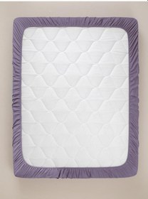 Resim Geniş Yataklara Uygun Saten Çarşaf Kaygan Dokulu, Modern Şıklık 