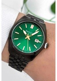 Resim Ferrucci Erkek Kol Saati, Çelik Kordon & Özel Tasarım, 3atm Suya Dayanıklı Siyah Sdfer159 Siyah 