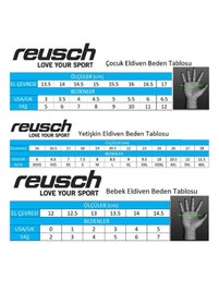 Resim Alan Siyah Çocuk Kayak Eldiveni 