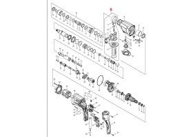 Resim Makita HR2610T Tutma Sapı Ürün Kodu 122878-2 