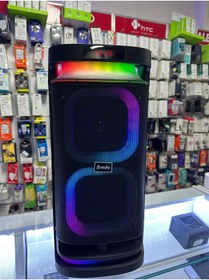 Resim EŞİYOK Brodu BTS-1989 Bluetooth Karaoke 22? Hoparlör 2 Mikrofonlu 