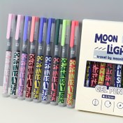 Resim 9 Adet Büyük Kapasiteli Tükenmez Kalem Hızlı Kuruyan Mürekkep, 0.5mm Ultra İnce Uçlu Dolma Kalem, Sıvı Mürekkep Kalem Rulo Tükenmez Kalem, Siyah Mürekkep Kalem, Okul Ofis Günlük Tutma Kırtasiye Malzemeleri 