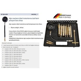 Resim Ağır Vasıta Kompresyon Test Cihazı Man.Mercedes.Reno.Scania.Volvo 