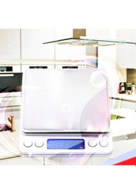 Resim Elektronik 3 Kg Kapasiteli Dijital Hassas Kantar Mutfak Tartısı Terazi 5468 Çok Renkli 