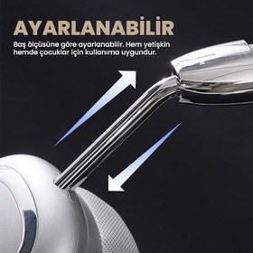 Resim PSR Aksesuar B35 Bluetooth Kulaklık - Ayarlanabilir Kulak Üstü Tasarım | Yüksek Bass Ses Kalitesi | Konforlu Sünger Kafa Bandı, (Kırmızı) 