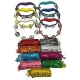 Resim Genel Markalar 10 Adet Plastik Def 10 Adet Halay Mendili 