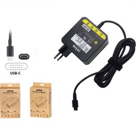 Resim RETRO Acer, Asus, Dell, Lenovo 65W USB-C PD Adaptör RNA-IB15 