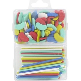 Resim Hatas Sayı Seti Sayı Çubuklu ve Fasulyeli 0875 