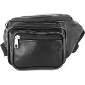 Resim Arpelle Deri Bel ve Vücut Çanta 042 Renk Siyah 