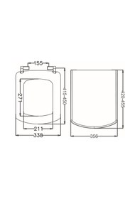 Resim Kale Basics Roca Uyumlu Yavaş Kapanır Klozet Kapağı Kırılmaz Plastik Beyaz 