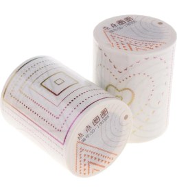 Resim Basto 2 Rulo Japon Washi Kağıt Bandı, Çiçek Yıkama Bandı, Yapışkan Kağıt Bant B (Yurt Dışından) 