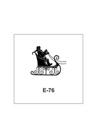 Resim E-76 Artebella Stencil 10x10 Cm 