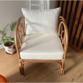 Resim PESHCE El Yapımı Bambu Tekli Koltuk 