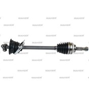Resim Aks komple ön kangoo I 98-08 / symbol I 98-08 / kalin freze sol I.5dci absli 44 dis 630mm 7711135895 