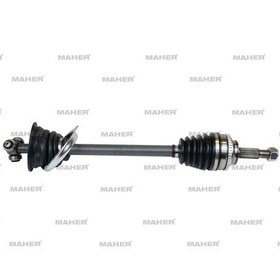 Resim Aks komple ön kangoo I 98-08 / symbol I 98-08 / kalin freze sol I.5dci absli 44 dis 630mm 7711135895 