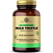 Resim SOLGAR Milk Thistle Devedikeni 50 Kapsül 