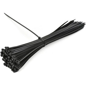 Resim Günsan Siyah 100'lü Kablo Bağı (35cm x 4.8mm) 