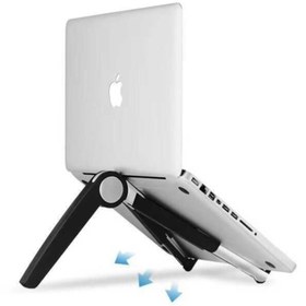 Resim Mrs Laptop - Macbook Standı Kademeli Protatif Masaüstü Ayarlanabilir 3 Ayaklı Stand 