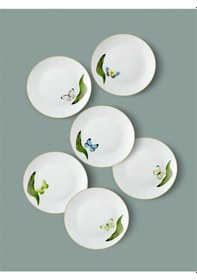 Resim The Mia Folium Pasta Tabağı 6 Kişilik Dnr0063 