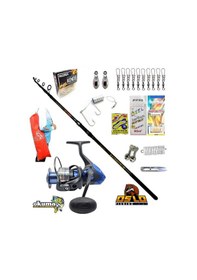 Resim Safina Sw-x Snw-6000a Oslo North Star 360cm 50-150gr Profesyonel Surf Kıyı Olta Takımı Seti 