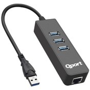 Resim Q-Port Q-U3G 3 Port Usb 3.0 Usb Hub 