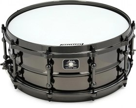 Resim Ludwig LU5514BRDIR Universal Black Brass Trampet (5.5x14) | Siyah Nikel Kaplama Pirinç Gövde 