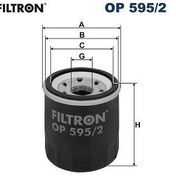 Resim FILTRON OP595-2 | Yağ Filtresi 11- i10- i20 1.2 