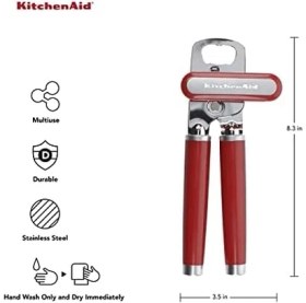 Resim Klasik Çok Işlevli Konserve Açacağı, 21 Cm, Empire Red 