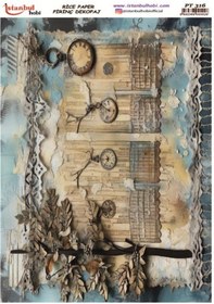 Resim Pirinç Dekopaj Kağıdı 30x42cm Pt-316 