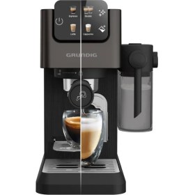 Resim Grundig Ksm 6430 Delisia Coffee Yarı Otomatik Kapsüllü Süt Hazneli Espresso Makinesi 