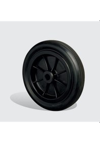 Resim Zkr250X50 Plastik Jantlı Kauçuk Kaplı Çap:250 Burçlu 