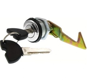 Resim Tongdashop Elektrikli Motor Scooter Arka Bagaj Kilidi 2 Anahtarlı Çinko Alaşım Plastik Set 