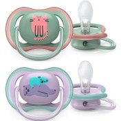 Resim Philips Avent Ultra Air Kız Çocuk Emzik 6-18m+ 