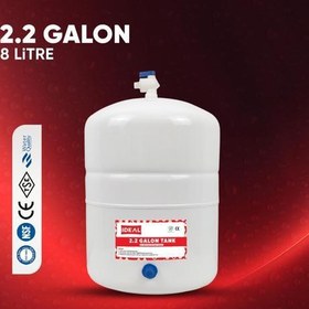 Resim Su Arıtma Cihazı Için Su Tankı Deposu (2.2 Galon 8 Litre Tank) 