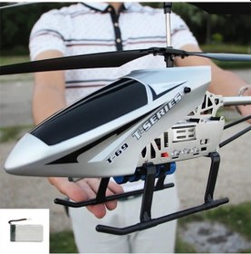 Resim 3.5ch Rc Helikopter Ekstra Büyük Uzaktan Kumandalı Drone Dayanıklı Şarj Modeli Gri 