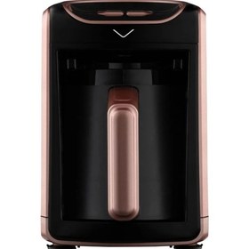 Resim Vestel Sade Türk Kahvesi Makinesi Rosegold 