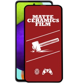 Resim Samsung Galaxy A32 Tam Kaplayan Mat Seramik Ekran Koruyucu 