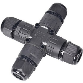 Resim Besthome1 Ip68 Dış Mekan Kablosu Su Geçirmez, Çapraz Büyük İki Giriş İki Çıkış, 10-14mm, Ew-m25x-2p 