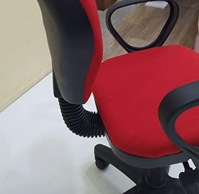 Resim Çalışma Koltuk 12758 Amortisör Kalp Model Kırmızı Ortopedik Oturum Sağlam El Yapı 