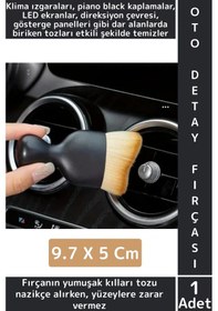 Resim Ergonomik Ev Oto Klima Direksiyon Panel İç Bakım Koruma Yumuşak Kıllı Araba Detay Temizlik Fırçası 