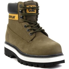 Resim Bambi Olive Nubuk Hakiki Deri Kadın Bot & Bootie Cat0111119501 001 