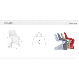 Resim Siesta 048 Bloom Koltuk Sandalye (399901117) 