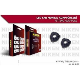 Resim Vw Tiguan Led Xenon Montaj Aparatı H7 Uyumlu 2016 Ve Sonrası Nike 